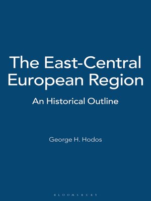 cover image of The East-Central European Region